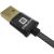 Evelatus Data cable Micro USB EDC02 dual side gold plated connectors  Black