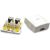 Gembird NCAC-2F6-01 outlet box RJ-45 White