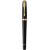 Parker Urban fountain pen Cartridge filling system Black, Gold 1 pc(s)