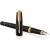Parker Urban fountain pen Cartridge filling system Black, Gold 1 pc(s)