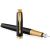 Parker IM fountain pen Cartridge filling system Black, Gold 1 pc(s)