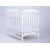 Bērnu gultiņa, 124x65x103 cm, balta