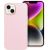 Fusion Frame silikona aizsargapvalks  Apple Iphone 15 Plus rozā