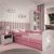 Gulta Babydreams - Vienradzis, rozā, 140x70, ar atvilktni