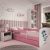 Gulta Babydreams - Jenots, rozā, 140x70, ar atvilktni