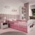 Gulta Babydreams - Formula, rozā, 140x70, ar atvilktni