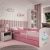 Gulta Babydreams - Mazs zilonītis, rozā, 180x80, ar atvilktni