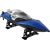 Import Leantoys Motorboat R/C 2.4G Lights 30 km/h Blue