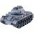 Import Leantoys RC Tank 1:18 Cannon Smoke Shield Sounds Gray