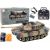 Import Leantoys USA M1A2 RC 1:18 Remote Controlled Sand Tank