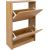 Shoe cabinet AALBORG 49x18xH84cm, oak