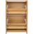 Shoe cabinet AALBORG 49x18xH84cm, oak