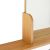 Spogulis AALBORG ar plauktu 92x15xH93cm, ozols