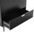 Sideboard PIXAR 100x56xH175cm, black