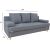 Sofa bed VELLA with storage box, grey