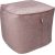 Pufs VOSS 60x60xH40cm, rozā