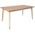 Dining table LENA 160x90xH74cm, oak