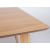 Dining table LENA 160x90xH74cm, oak