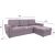 Угловой диван-кровать INGMAR винтаж розовый