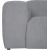 Corner sofa LEHTE right corner, grey