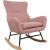 Šūpuļkrēsls ROMY rozā