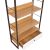Plaukts STUDY 70x30xH159cm, ozols/balts