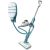 Black&decker Black & Decker 9IN1 Steam-mop Upright steam cleaner 0.5 L Turquoise,White 1300 W