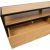 TV galds HEDVIG 120x33xH40cm, osis/melns