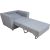 Armchair bed VESPER grey