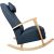 Rocking chair VENLA bluish grey