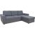 Corner sofa bed INGMAR grey