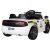 Lean Cars Police Electric Ride-On Car - White