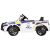 Lean Cars Police Electric Ride-On Car - White