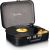 Vinyl record player in a suitcase Lenco TT116BK, black
