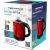 Esperanza EKK128R electric kettle Parana 1 L Black,Red 1350 W