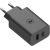 Motorola Charger TurboPower 50W Duo USB-C + USB-A  w/ USB-C cable, Black