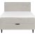 Continental bed LAARA 120x200cm, beige