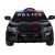 Lean Cars Police Electric Ride-On Car - Black