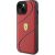 Ferrari Twist Metal Logo Back Case Aizsargapvalks Priekš Apple iPhone 15