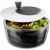 GEFU Rotare salad spinner Black, White Crank/handle
