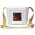 Polaroid Now camera bag, white