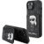 Karl Lagerfeld Saffiano Cardslots and Stand Monogram Ikonik Back Case Защитный Чехол для Apple iPhone 15