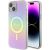 Guess IML Iridescent MagSafe Back Case Защитный Чехол для Apple iPhone 15 Plus