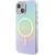 Guess IML Iridescent MagSafe Back Case Защитный Чехол для Apple iPhone 15