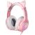 Gaming headphones ONIKUMA K9 Pink RGB