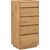 Side board SACHA 50x40xH109cm, melamine with oak bark
