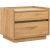 Nightstand SACHA 50x40xH40cm, melamine with oak bark