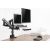 Monitora stiprinājums Gembird Desk Mounted Adjustable Monitor Arm with Notebook Tray (full-motion)