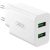 Wall charger XO L119 2x USB-A, Lightning cable, 18W (white)