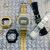 Casio G-SHOCK ORIGINAL DWE-5600HG-1ER CARBON CORE GUARD GOLD CHAIN